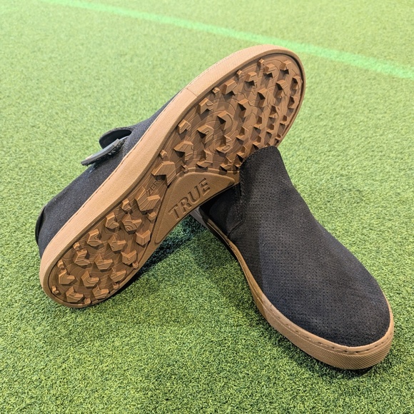 TRUE X LINKSOUL SLIP-ON MENS GOLF SNEAKER/ PERFORATED CHARCOAL main image 4